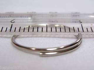 Lot 1000 1 Bulk Split Rings Gift Craft Ring Nickel Plated Light 
