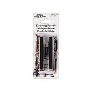  BLACK DRAW PASTEL HB 2 CARDED Arts, Crafts & Sewing