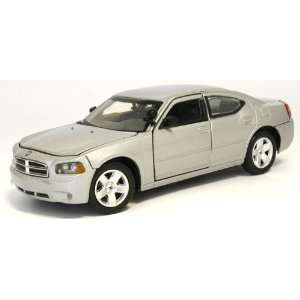    First Response 1/43 Dodge Charger Police Car   SILVER Toys & Games