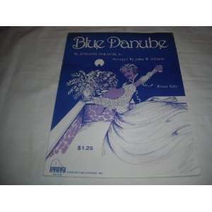 com BLUE DANUBE STRAUSS 1969 SHEET MUSIC SHEET MUSIC 253 BLUE DANUBE 
