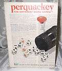 vintage perquackey word game in original box w rules 1969