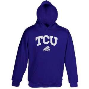  TCU Horned Frogs 2011 NCAA Team Color Embroidered Hooded 