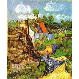   painting name House in Auvers 1, By Gogh Vincent van
