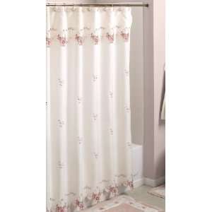 Verona Embroidered Shower Curtain 