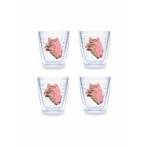 Tervis Tumblers   Conch Shell   12 oz Tumbler   set of 4 