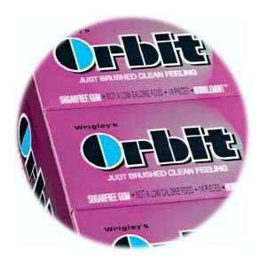 Orbit Gum 12 Packs Bubble Mint  Grocery & Gourmet Food