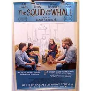  Squid of the Whale Movie Poster