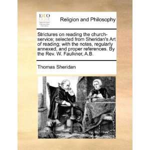  Strictures on reading the church service; selected from 