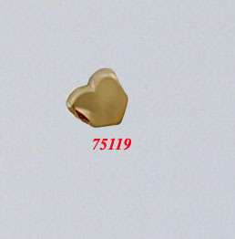 Pandora 14 Karat Puffy Heart Bead 750119  