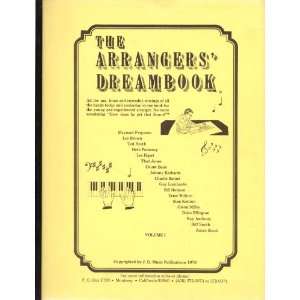  The Arrangers Dreambook (Volume 1) Not Stated Books