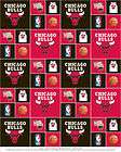 Cotton Chicago Bulls NBA Basketball Sports Team Cotton Fabric Print 