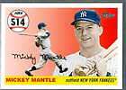 2008 TOPPS MICKEY MANTLE HOME RUN HISTORY MHR514  