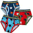   Baby Boy 3 pack of Underwear Briefs Pantie Set  Super Star Set