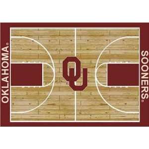  NCAA Home Court Rug   Oklahoma Sooners