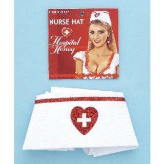 Hospital Honey Nurse Hat   Halloween Costume Accessory  
