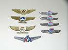 Vintage Lot of Airline Future Pilot/Stewarde​ss Pins