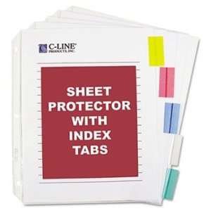   with Index Tabs, Assorted Color Tabs, 11 x 8 1/2, 5/ST