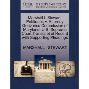 Stewart, Petitioner, v. Attorney Grievance Commission of Maryland 