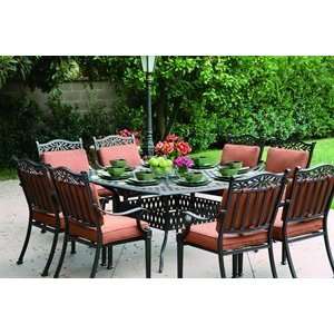  Darlee Charleston Oblong Square Table Series Table Outdoor 