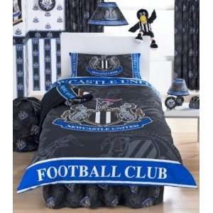  Newcastle Fc Crest Football Panel Official Single Bed 