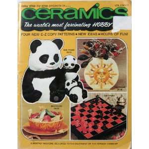 Ceramics Magazine (Patchwork Dinnerware, Owls, Panda Family and other 