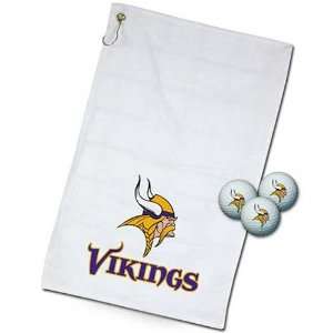  Minnesota Vikings Golf Gift Box Set