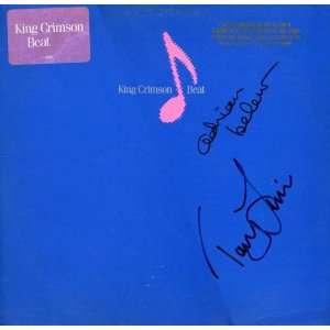 King Crimson autographed Beat album Collectibles