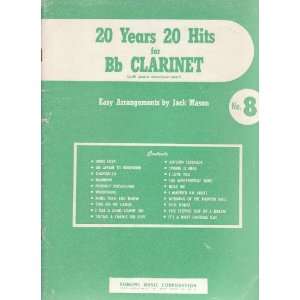 20 Years, 20 Hits for B Flat Clarinet with Piano Accompaniment No. 8
