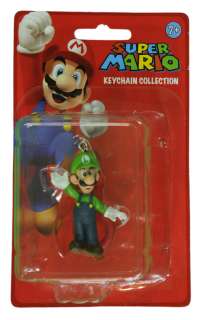 Super Mario Brothers Luigi Keychain Clip on *Brand New*  