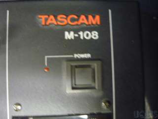 TASCAM POWERMATE M 108 Pro Audio Mixer Rack Mount  