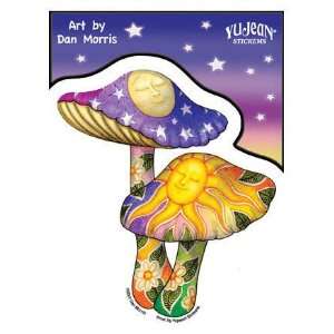  Dan Morris Mushroom Hippie new Sticker 