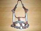 beautiful silver showmanship show horse halter nice expedited shipping 