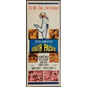  South Pacific Movie Poster Insert 14x36