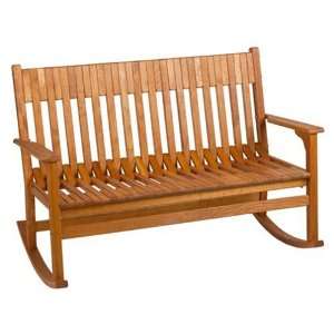  Southern Cross Model SC675 R Cherry Rocking Bench with 