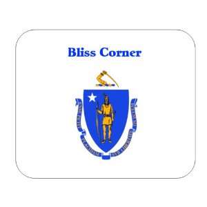   Flag   Bliss Corner, Massachusetts (MA) Mouse Pad 