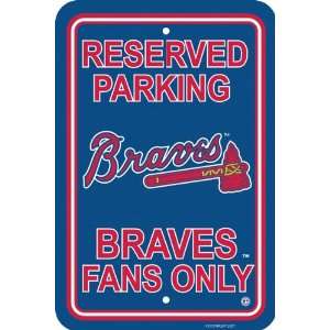  Atlanta Braves Parking Sign