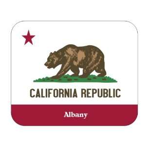 US State Flag   Albany, California (CA) Mouse Pad 