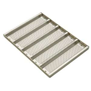   Commercial Bakeware 5 Count 12 1/2 by 3 Inch Sub Sandwich Roll Pan