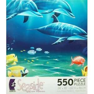  Seaside 550 Piece Puzzle   Cave Explorers Toys & Games