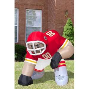 Kansas City Chiefs Bubba Inflatable Lawn Figurine Sports 