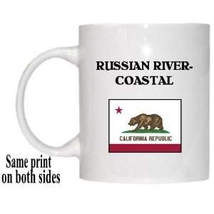   Flag   RUSSIAN RIVER COASTAL, California (CA) Mug 