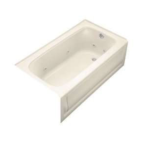 Kohler K 1151 HR 47 Bancroft 5Ft Whirlpool with Integral Apron, Heater 