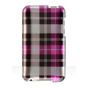   Generation Gen (2G) CRYSTAL CASE HOT PINK CHECK / CHECKER WITH NO CLIP