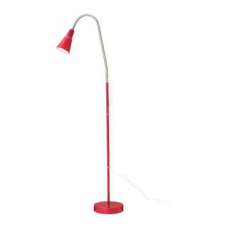 IKEA KVART FLOOR/ READING LAMP YELLOW, RED, WHITE, BLACK OR SILVER 