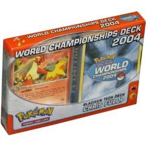  Pokemon Card Game 2004 World Championships Deck Chris 