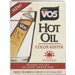  VO5 Hot Oil Color Keeper .5 oz 2 Tubes Beauty