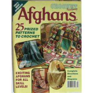  Fantasy Afghans (25 Prized Patterns to Crochet) Camille Pomaco Books