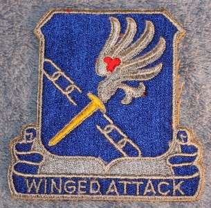 188th Glider Infantry Regiment Patch * WWII * Airborne * Winged Attack 