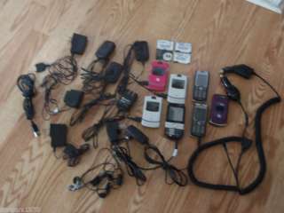 AS IS LOT OF CELL PHONES / PALM / RAZOR & MORE  