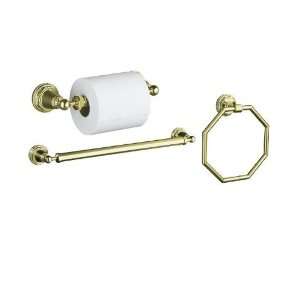  Pinstripe Good Accessory Pack 2 French Gold Pinstripe 18 Towel Bar 